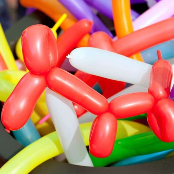 escultura com balões